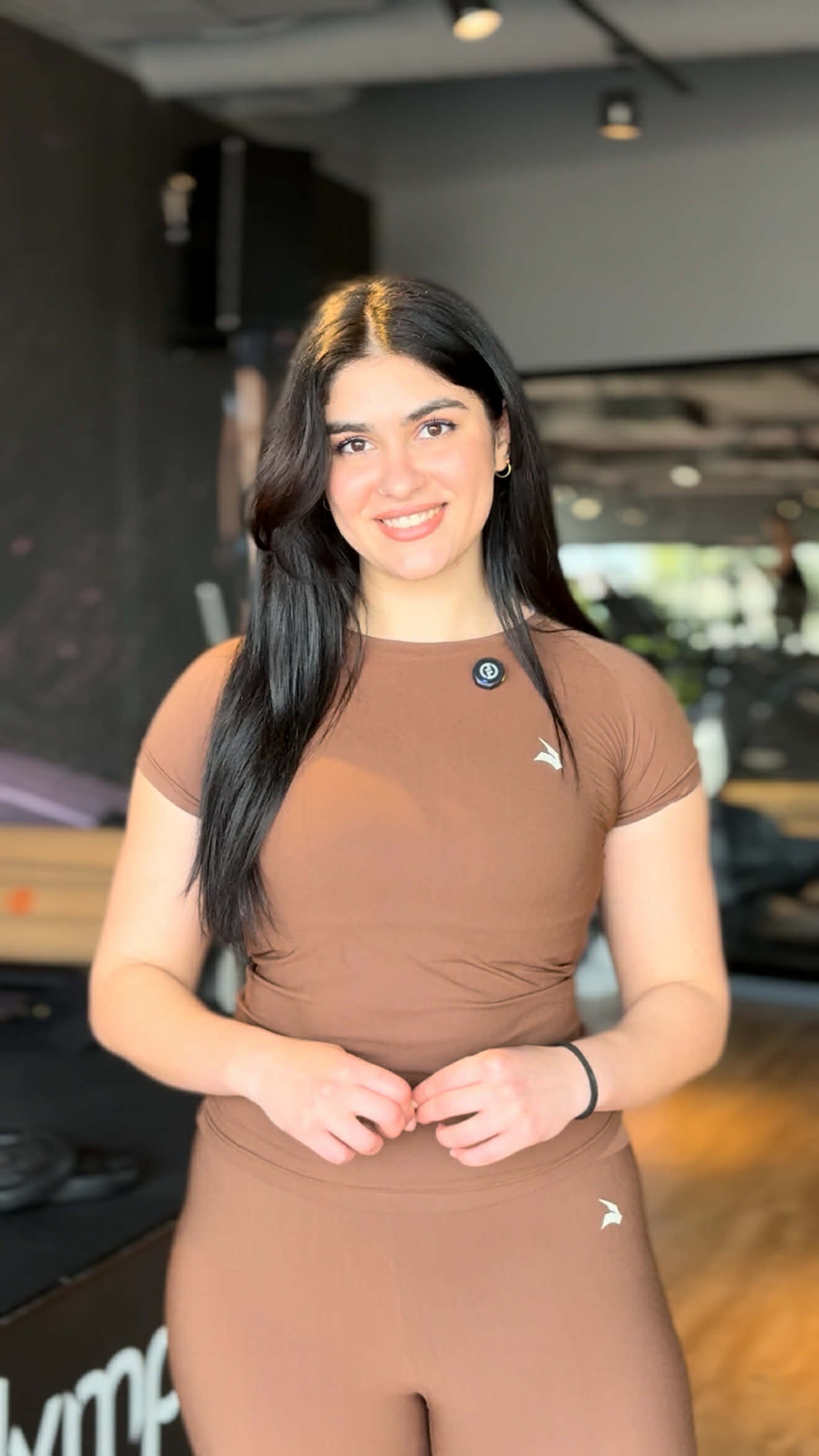 Set Femme GYMLYNX – t shirt & Legging - Marron