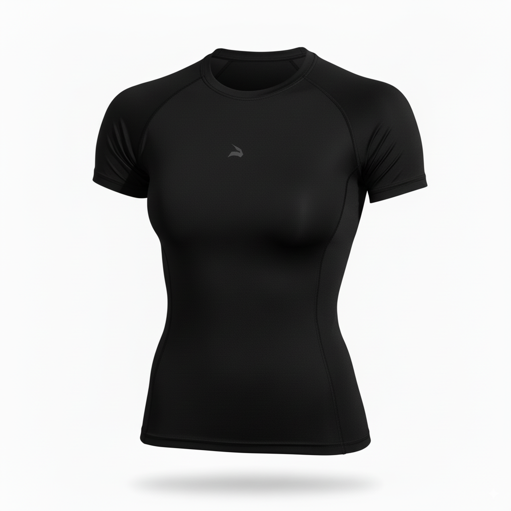 Compression T-Shirt Unisexe GYMLYNX - Noir