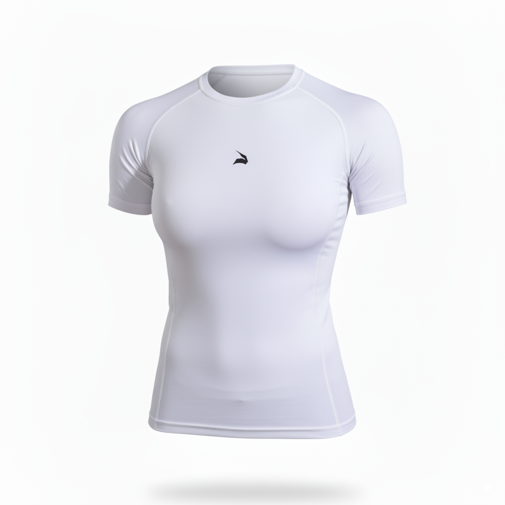 Compression T-Shirt Unisexe GYMLYNX - Blanc
