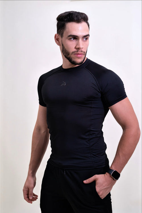 Compression T-Shirt GYMLYNX - Noir