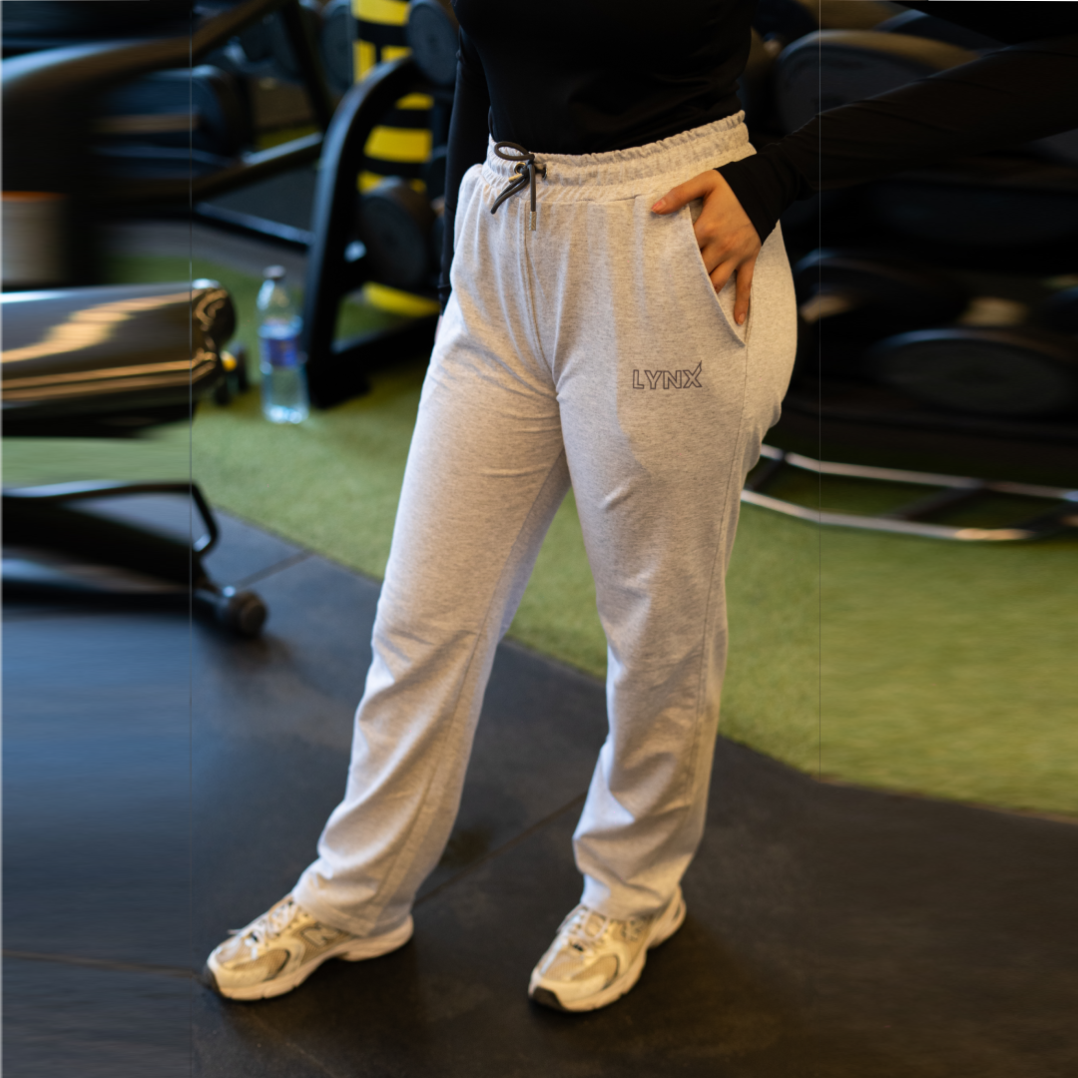 Pack GymLynx Jogger Sport Unisexe Gris + T-Shirt de Compression Unisexe – Bleu