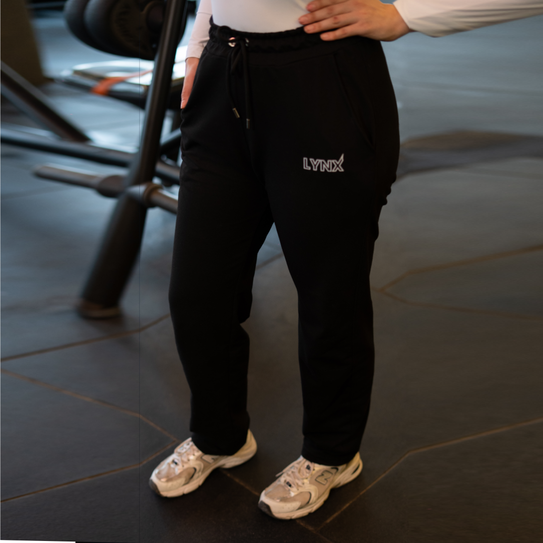 Pack GymLynx Jogger Sport Unisexe Noir + Shirt de Compression Manches Longues Noir