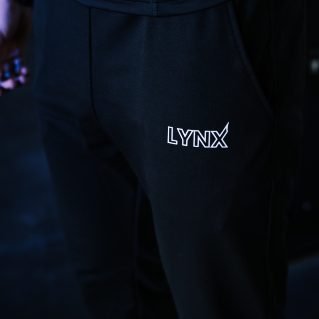 Pack GymLynx Jogger Sport Unisexe Noir + T-Shirt de Compression Unisexe – Noir