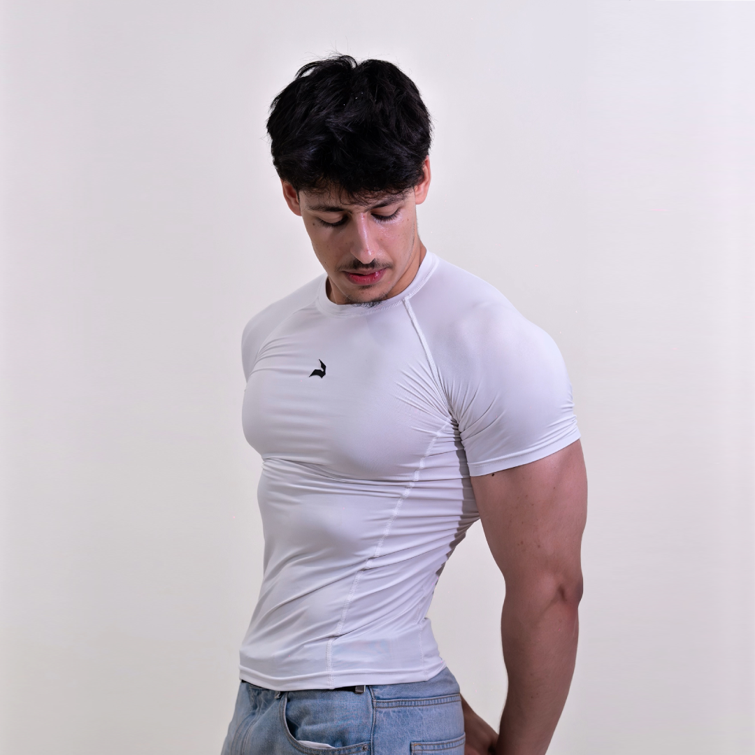 Compression T-Shirt GYMLYNX - Blanc