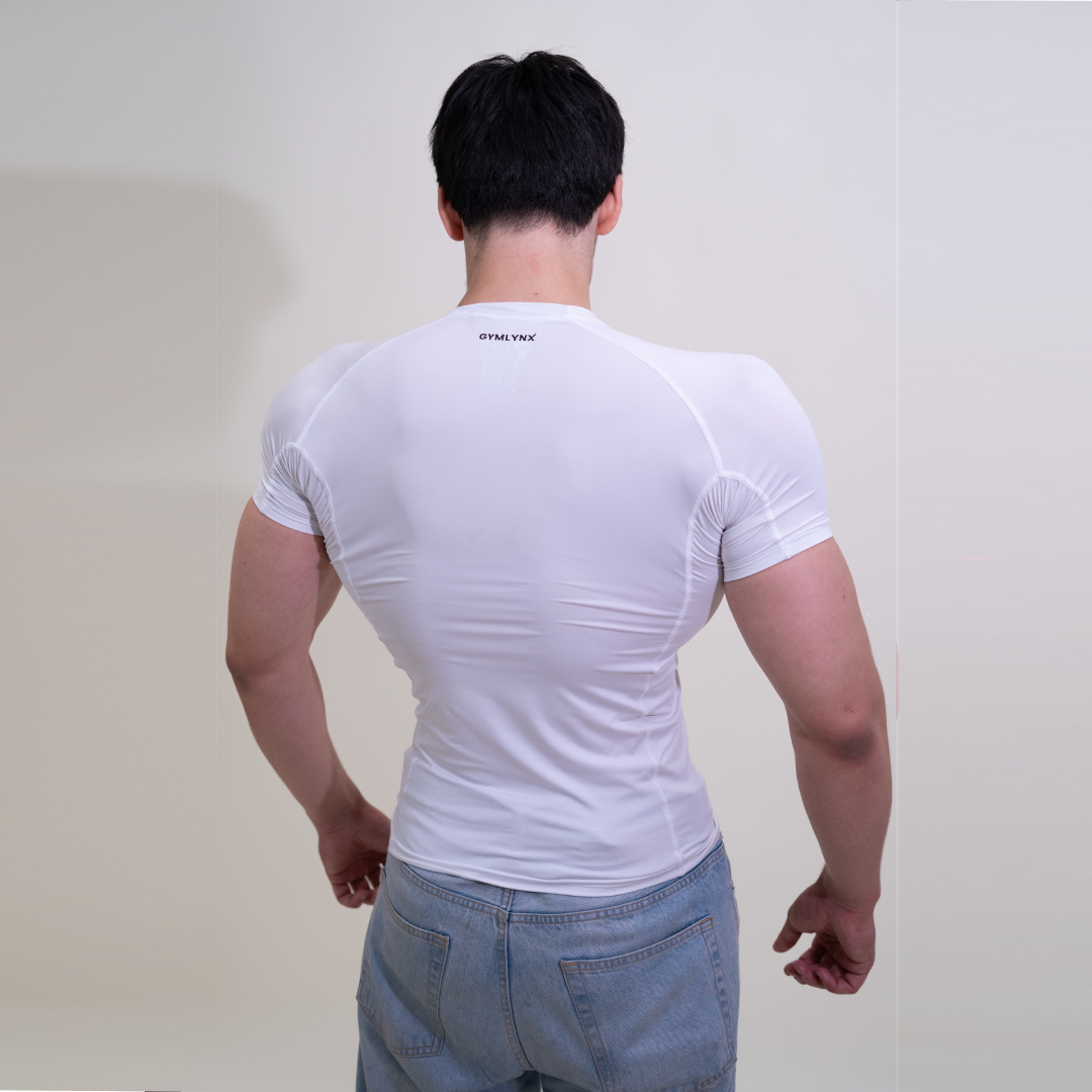 Compression T-Shirt GYMLYNX - Blanc