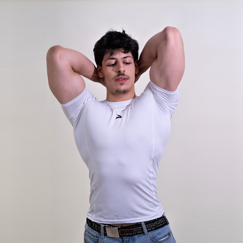 Compression T-Shirt GYMLYNX - Blanc
