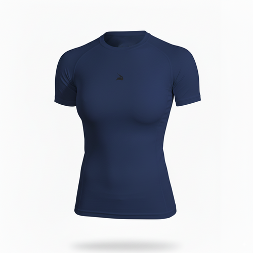 Compression T-Shirt Unisexe GYMLYNX - Bleu