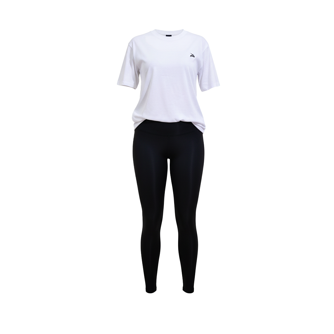 Ensemble Modeste Femme GYMLYNX – Pump Cover Oversize & Legging - Blanc